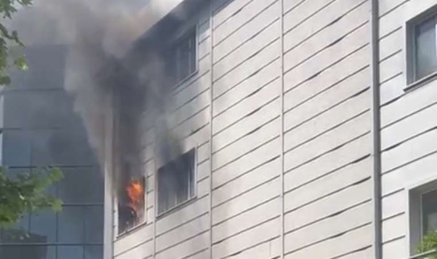 İstanbul Kağıthane’de iş yerinde yangın